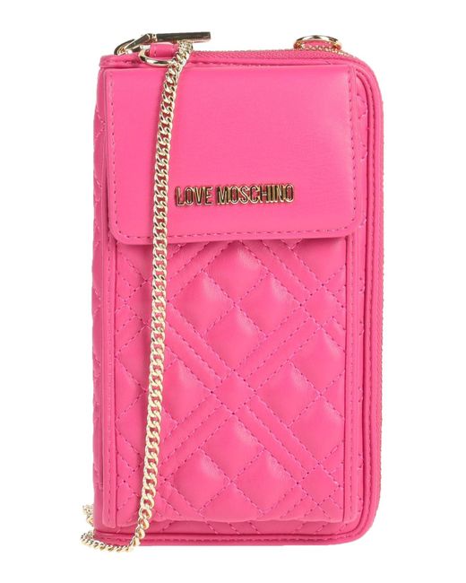 Love Moschino Pink Cross-body Bag