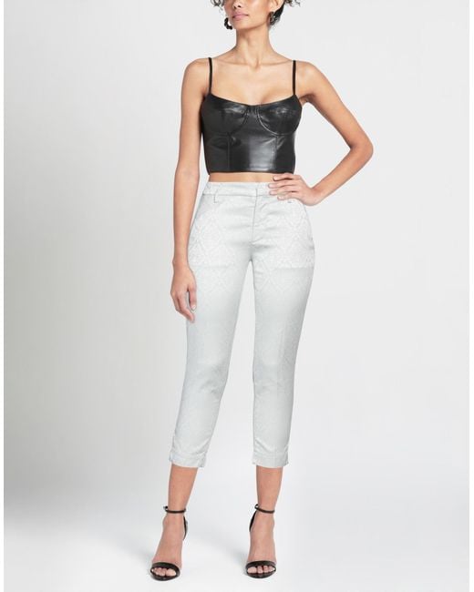 Dondup White Trouser