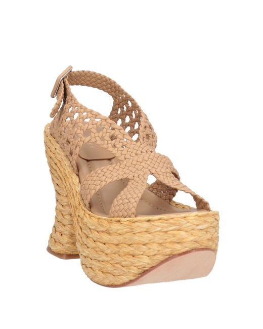 Paloma Barceló Natural Espadrilles