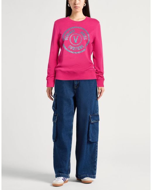 Versace Jeans Couture Pink Sweatshirts