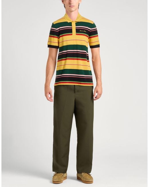 Lacoste Yellow Polo Shirts for men
