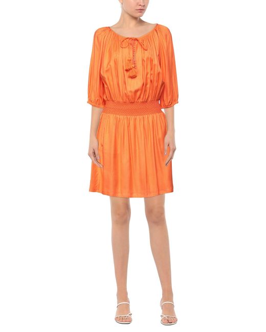 EMMA & GAIA Orange Mini Dress