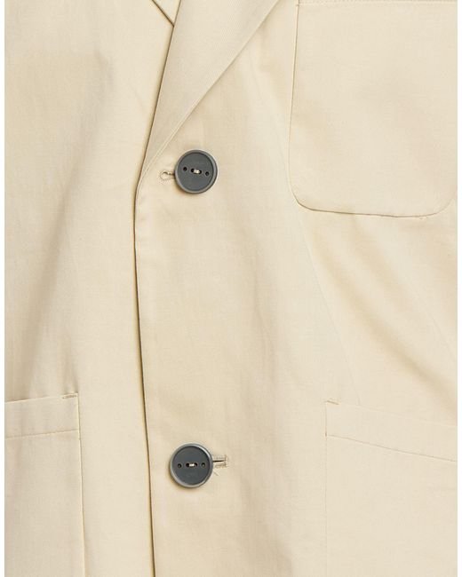 Hevò Brown Jacket Cotton for men
