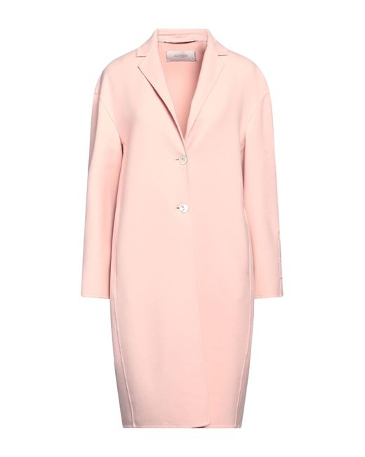Agnona Pink Overcoat & Trench Coat