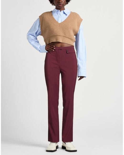 Fracomina Red Trouser