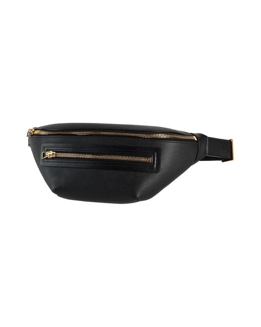 Tom Ford Black Belt Bag Leather for men