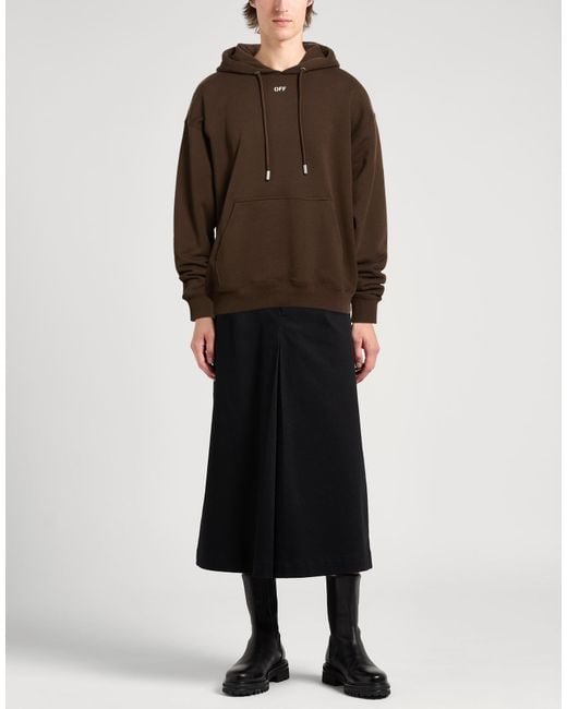 Off-White c/o Virgil Abloh Brown Sweatshirts for men