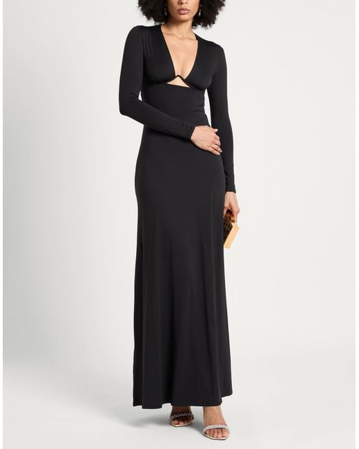Circus Hotel Black Maxi Dress