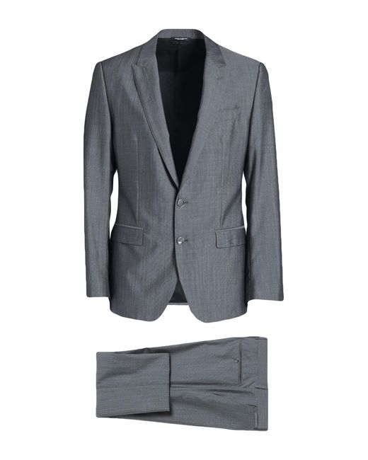 Dolce & Gabbana Anzug in Gray für Herren