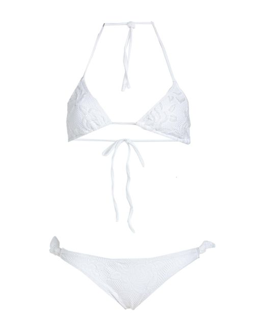 IU RITA MENNOIA Bikini in White | Lyst