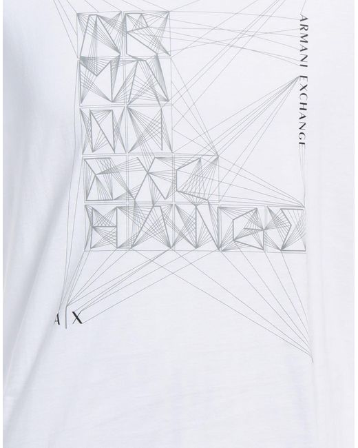 Armani Exchange T-shirts in White für Herren