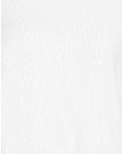 Alpha Studio White Turtleneck