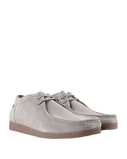 Jack & Jones Lace-up Shoes in Gray for Men | Lyst