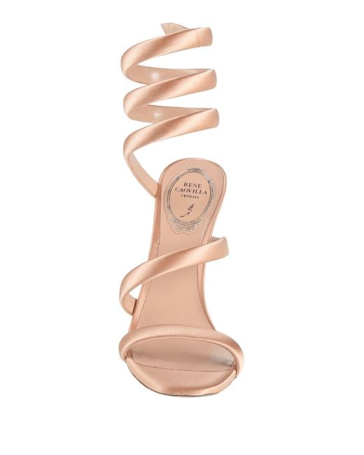 Rene Caovilla White Sandals