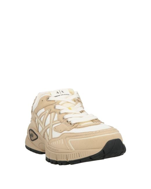 ARMANI EXCHANGE Natural Trainers for men