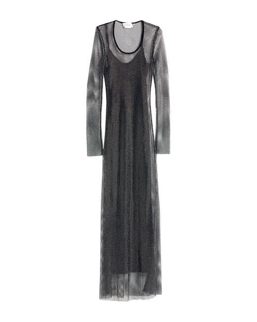 Sportmax Gray Maxi Dress