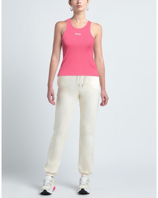 MSGM Pink Tank Top