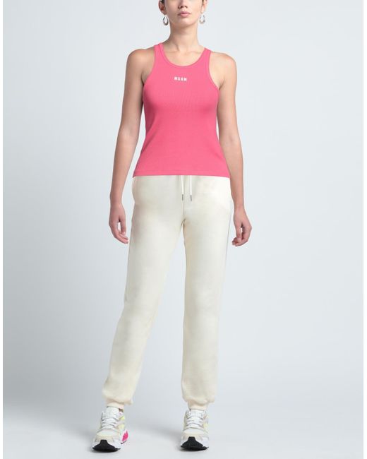 MSGM Pink Tank Top
