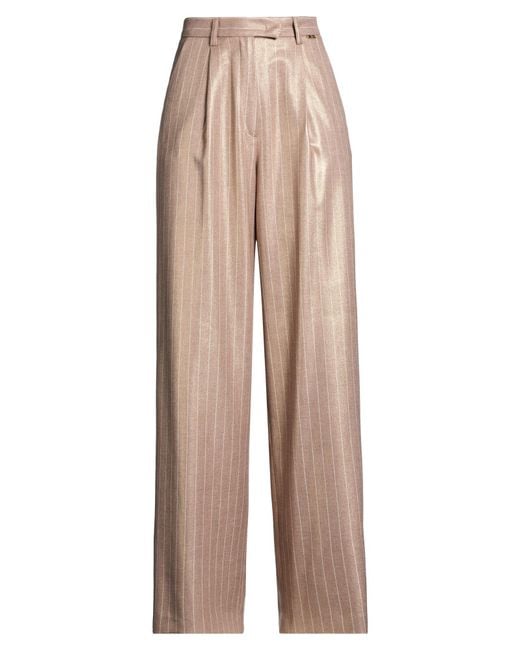 Fracomina Natural Pants Polyester, Viscose