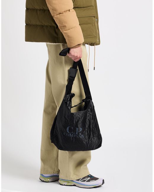 C P Company Black Cross-body Bag for men