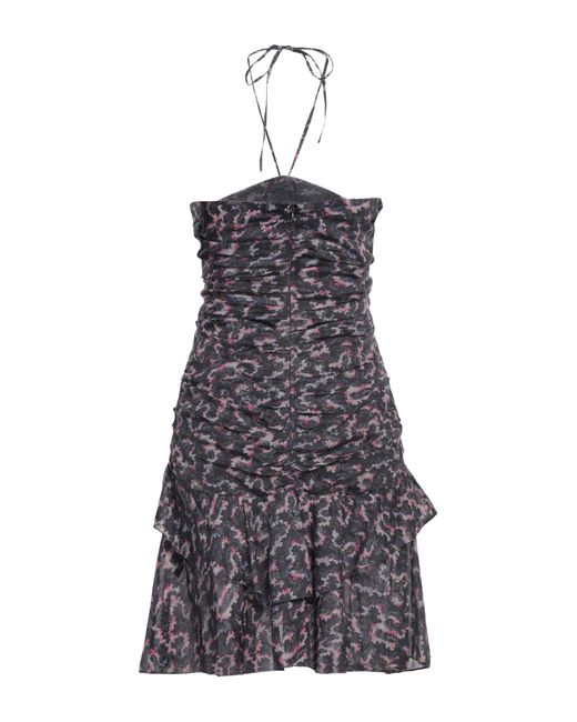 Isabel Marant Purple Mini-Kleid