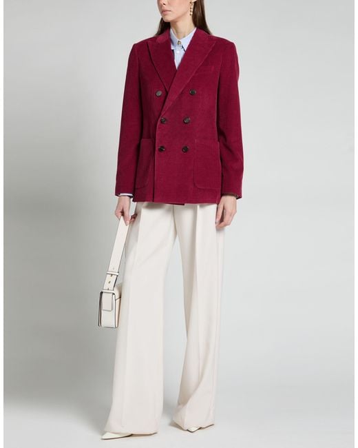 Max Mara Red Blazer
