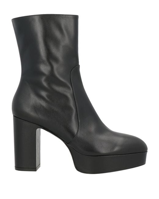 Stuart Weitzman Black Ankle Boots