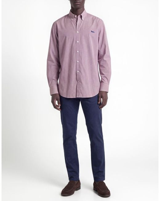 Harmont & Blaine Purple Shirt for men