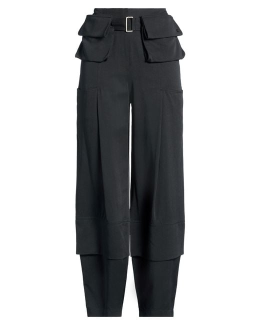 Low Classic Black Pants