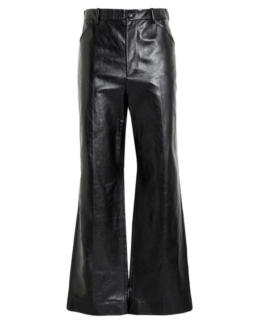 Bally Black Pants Lambskin for men