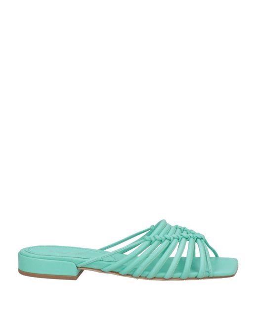 The Seller Green Sandals