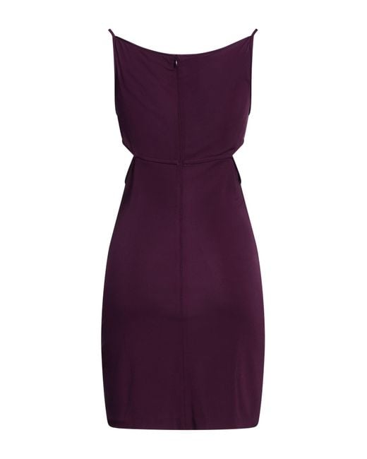 DSquared² Purple Mini Dress