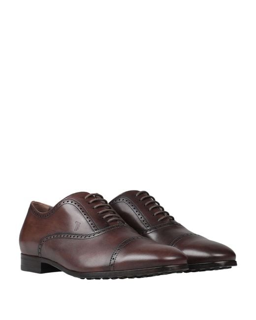 Stringate di Tod's in Brown da Uomo
