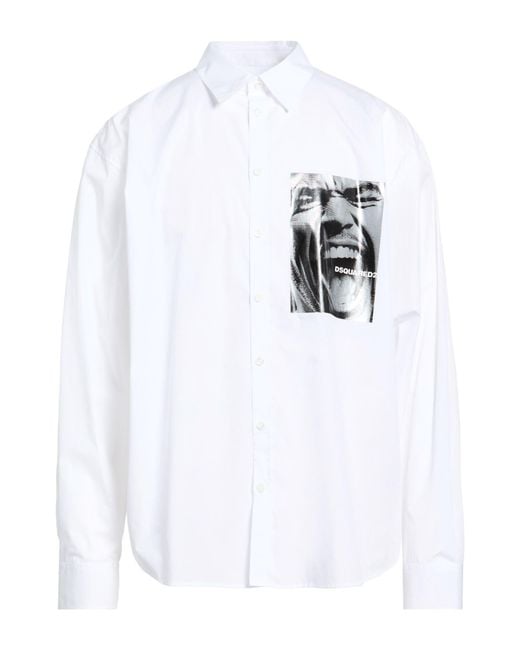 DSquared² White Shirt for men