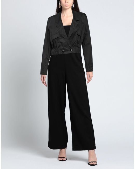 ALESSIA SANTI Black Jacket Cotton