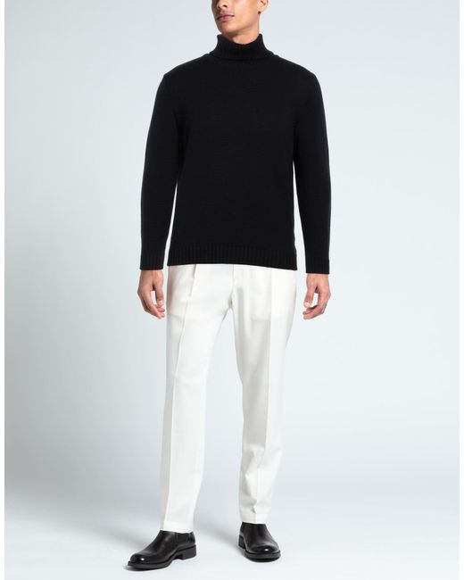 Zanone Blue Turtleneck for men