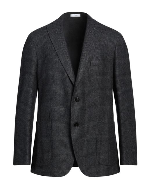 Boglioli Black Blazer for men