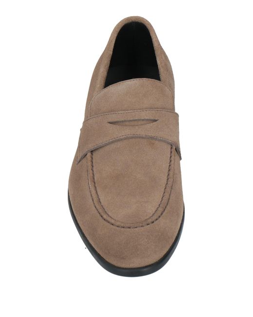 Doucal's Gray Loafers for men