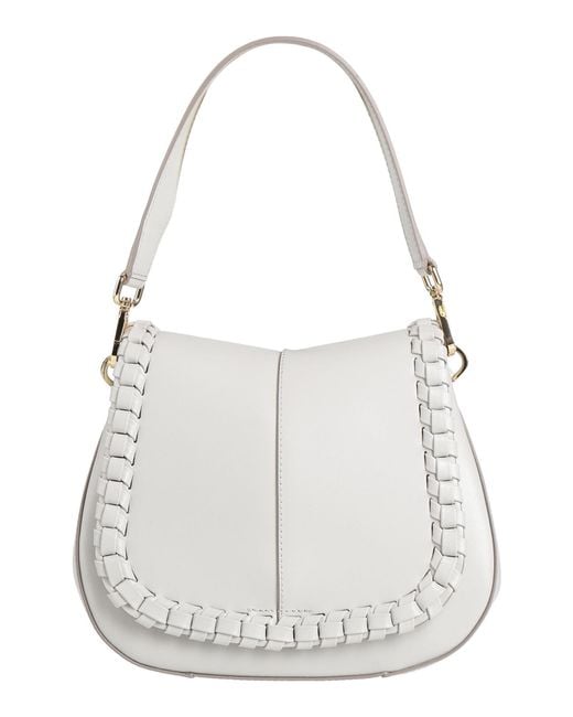 Gianni Chiarini White Light Handbag Leather