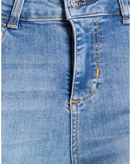 Rebel Queen Blue Jeans Cotton, Elastane