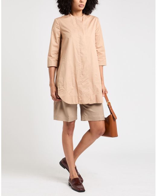 ALESSIA SANTI Natural Overcoat & Trench Coat