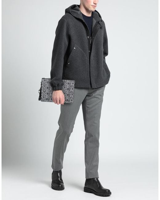 Roberto Cavalli Gray Handbag for men