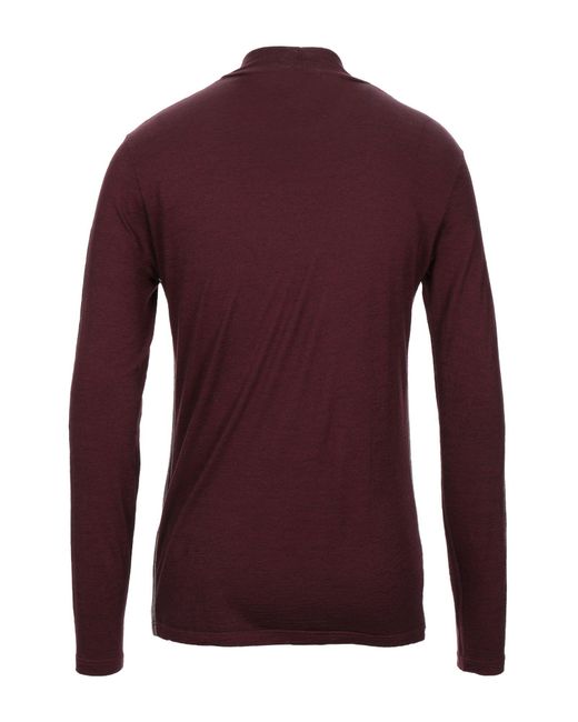 Dondup Purple Turtleneck for men