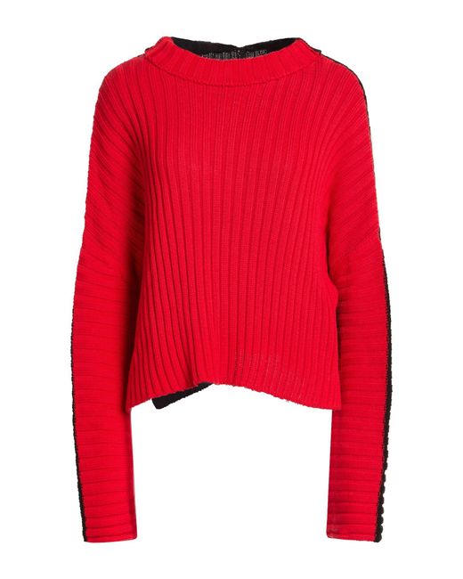 Pierantonio Gaspari Red Rollkragenpullover