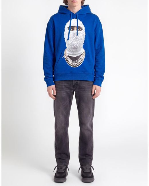 Ih Nom Uh Nit Blue Sweatshirt Cotton for men