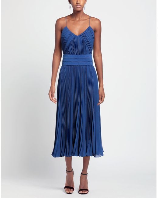 Max Mara Blue Midi-Kleid