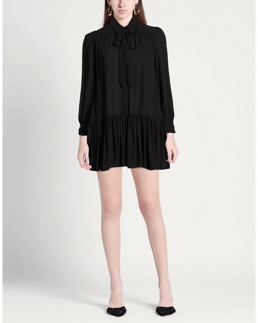 Soallure Black Mini Dresses