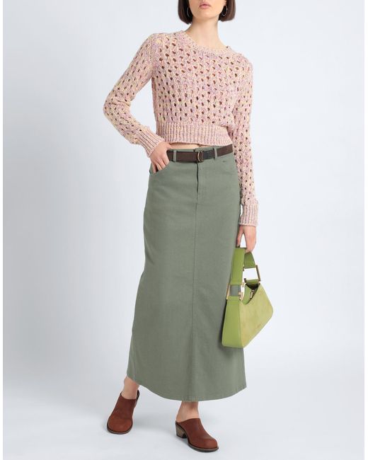 MAX&Co. Gray Denim Skirt