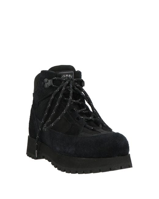 Diemme Black Ankle Boots Leather for men