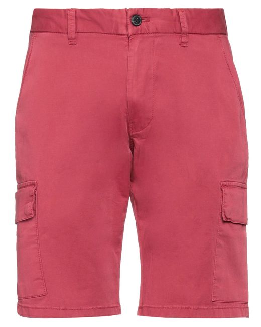 Impure Red Shorts & Bermuda Shorts for men